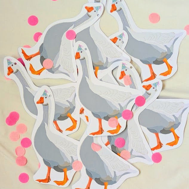 Goose party Bunting