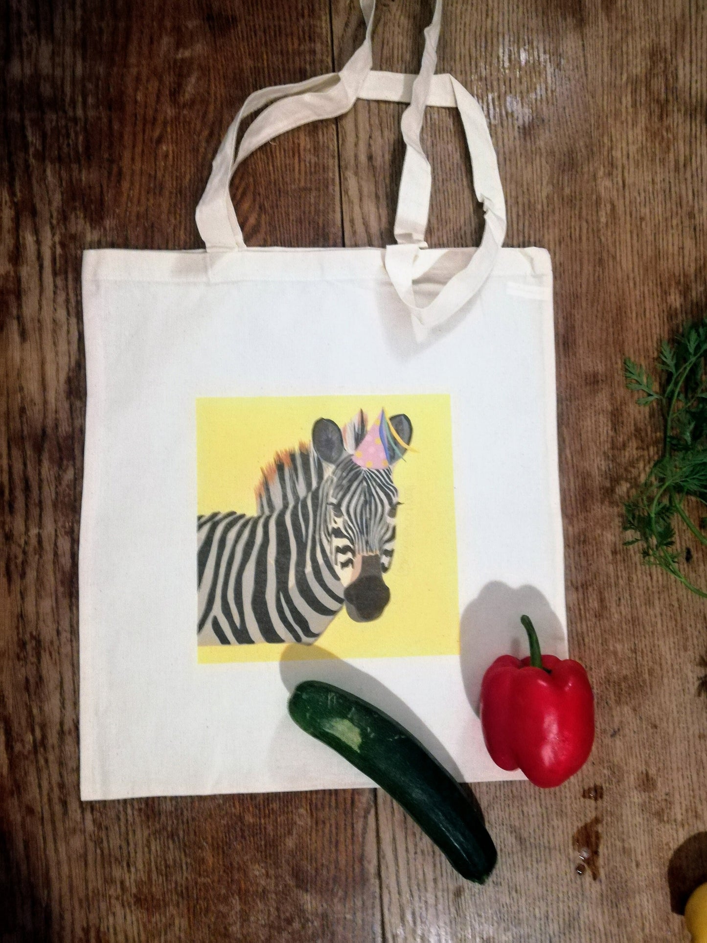 Party-Zebra-Einkaufstasche