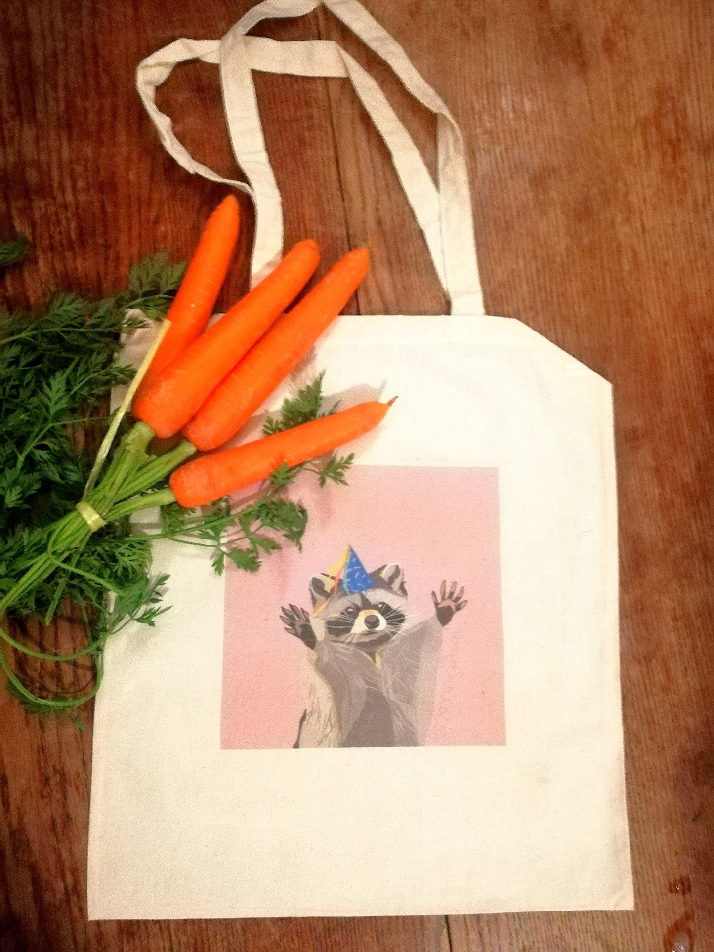 Party Waschbär Einkaufstasche