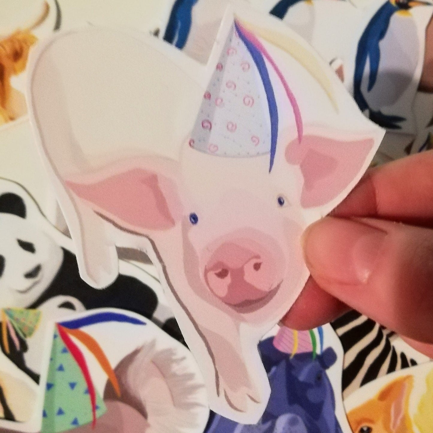 Party Piggy sticker