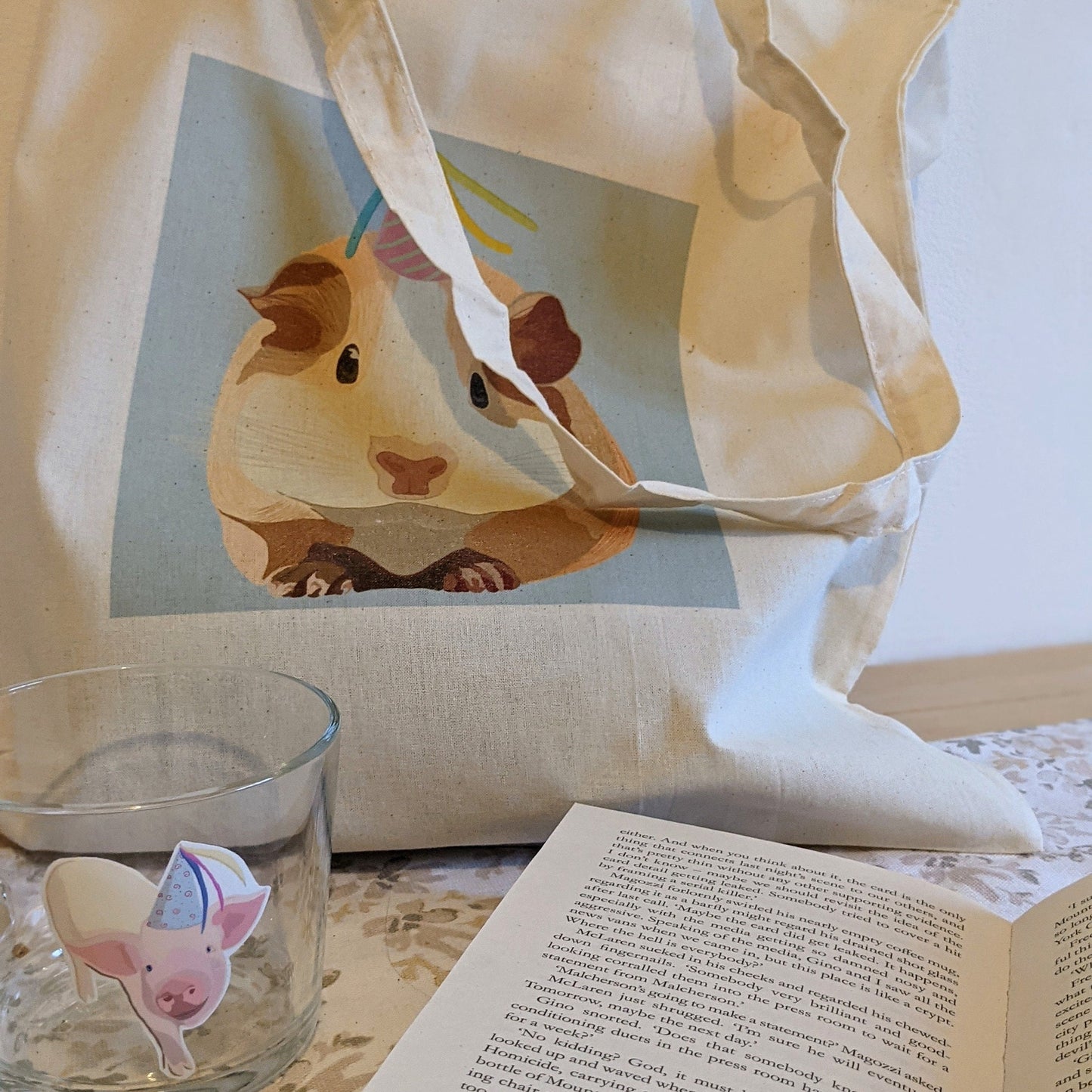 Party Meerschweinchen Einkaufstasche