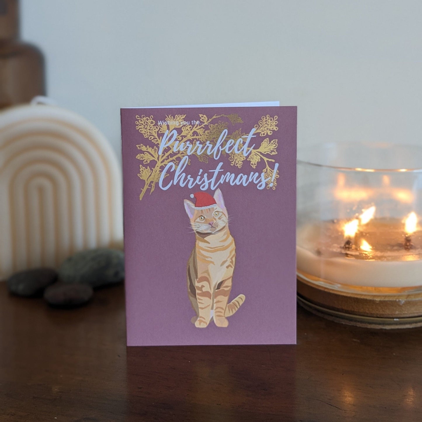 Christmas cat/ kitten Card