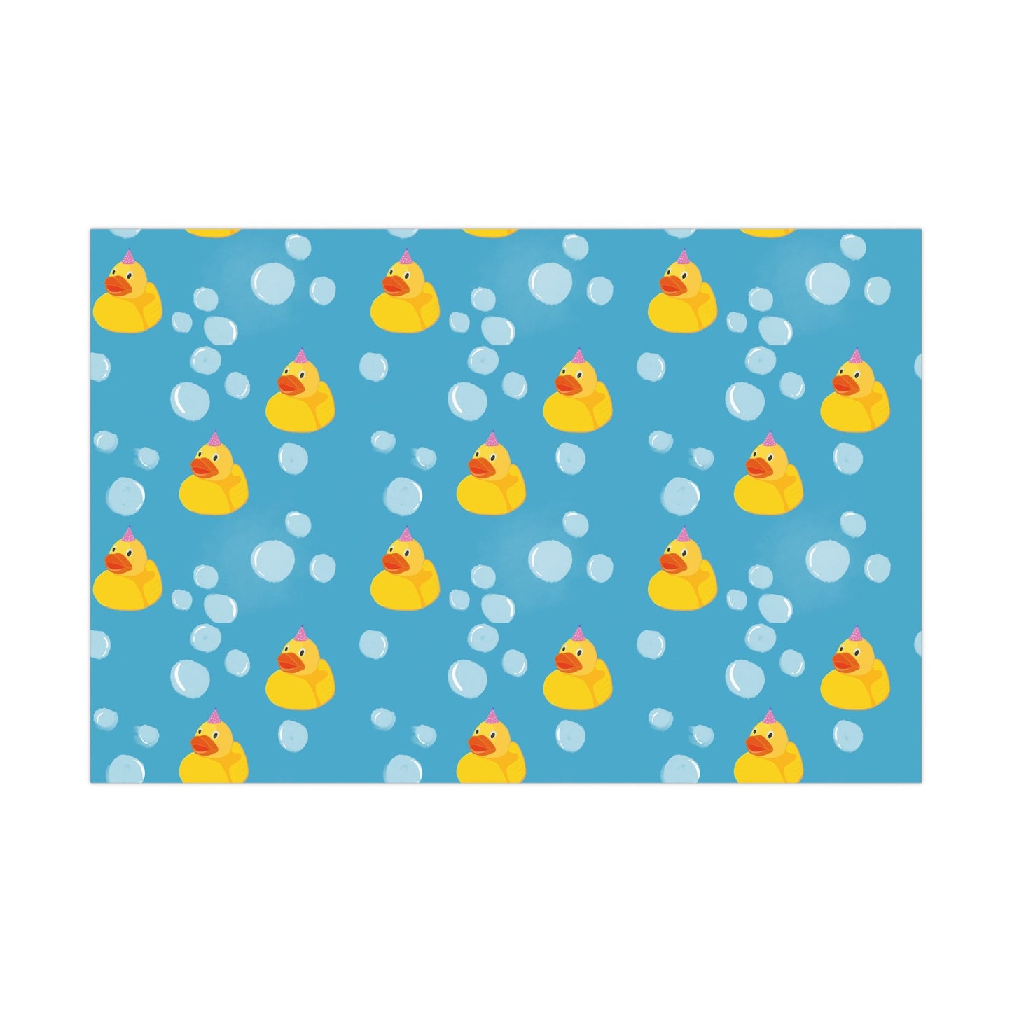 Duck Bubble Gift Wrap Papers