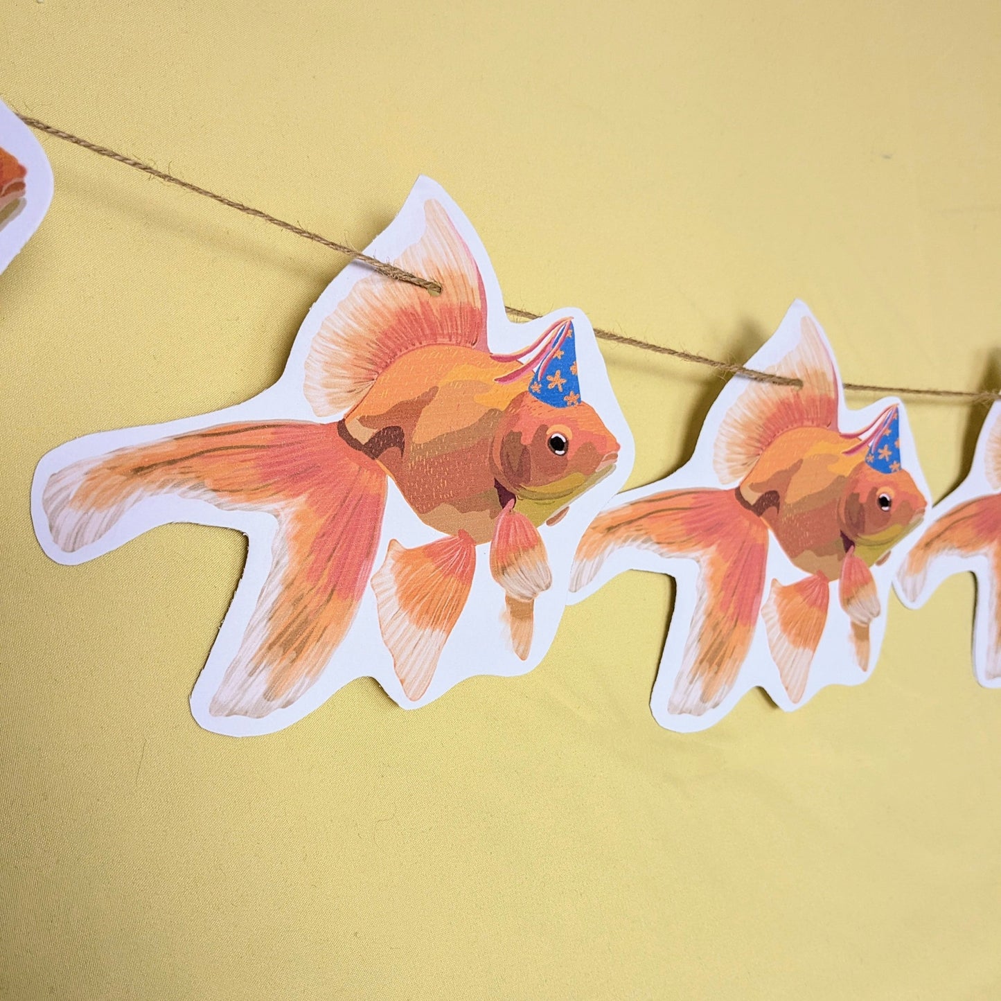 Goldfish Themed Party Bunting