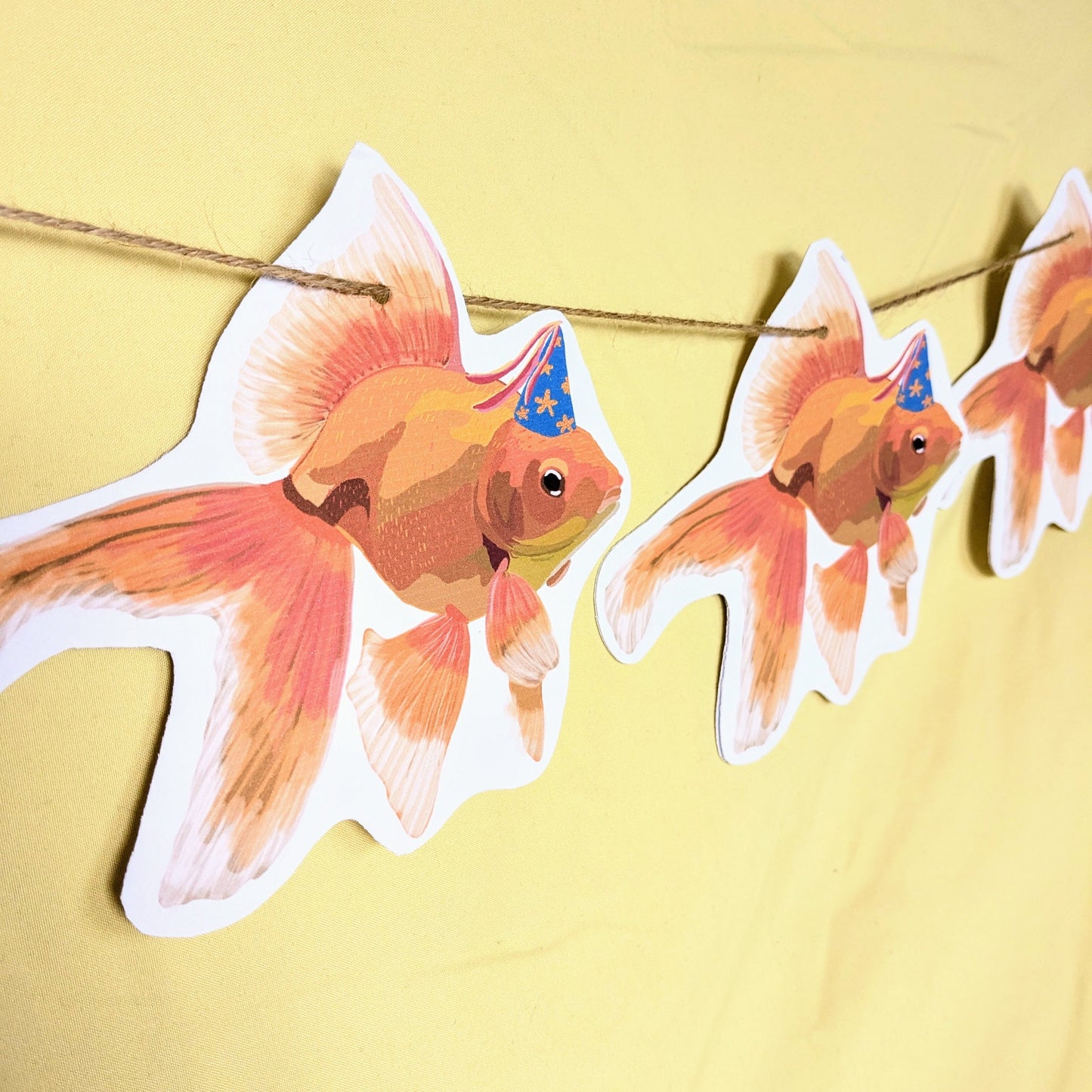 Goldfish Themed Party Bunting