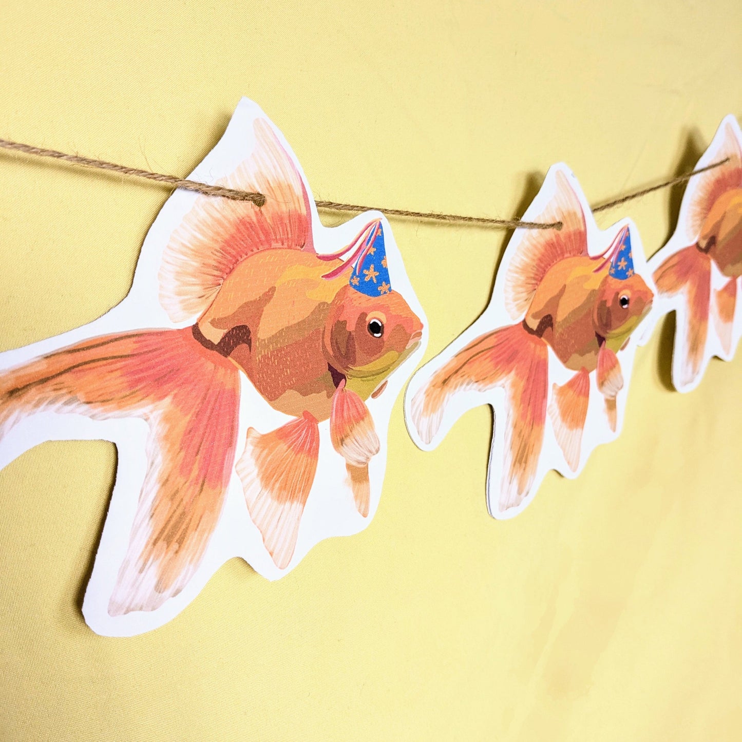 Goldfish Themed Party Bunting