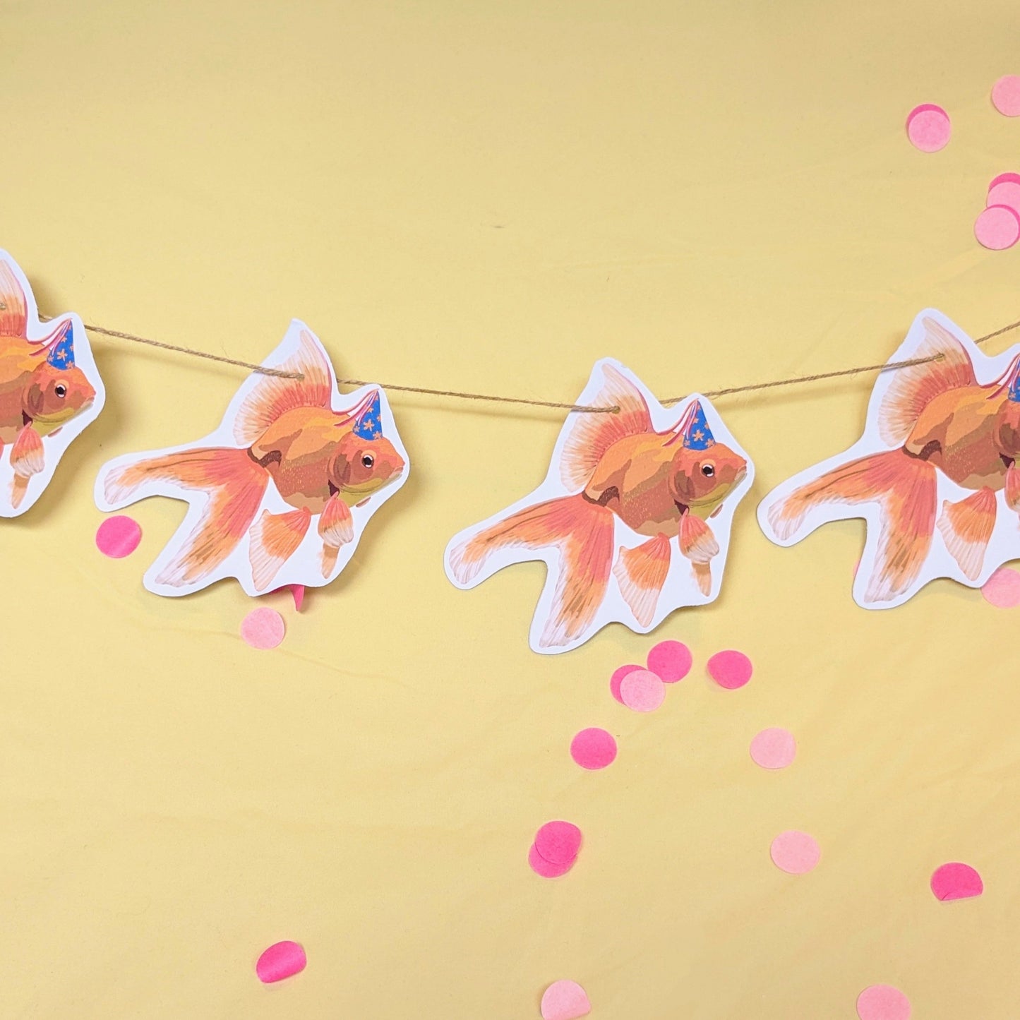 Goldfish Themed Party Bunting