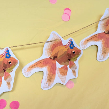 Goldfish Themed Party Bunting