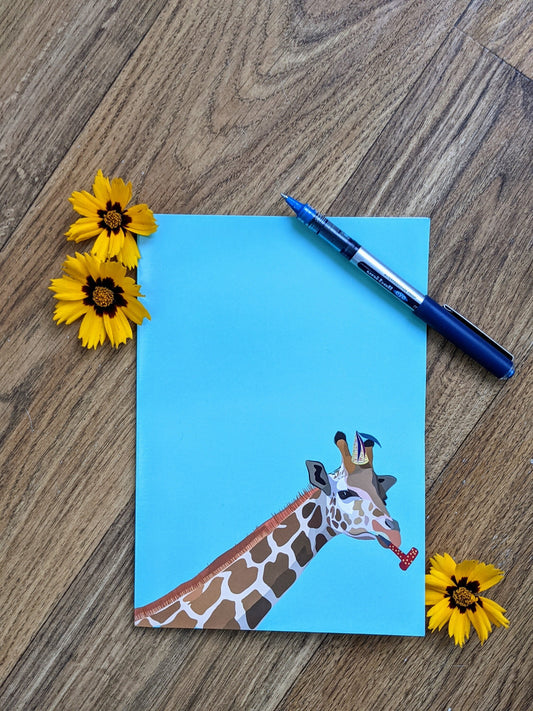 Party Giraffe Birthday Card