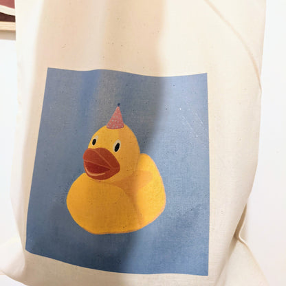 Party Duck tote bag